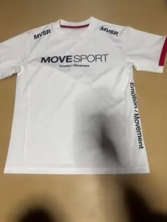 よ*し様 MOVE SPORT ホワイト Tシャツ