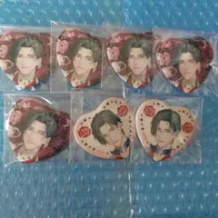 にじさんじ バレンタイン ハート型 缶バッジ 五木左京