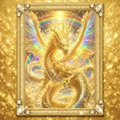 特級呪物】収入の流れを一段上へ押し上げる【金龍巫女】縁起物 開運 金