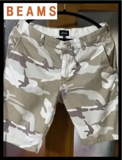 BEAMS カモ柄メンズショートパンツMのサムネイル