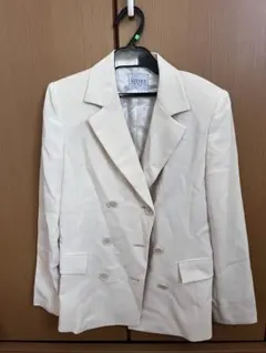 ホワイト テーラードジャケット 9号