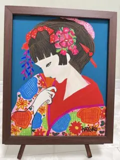 坂口麻沙子、【天使を抱く少女】、希少な額装用画集より 坂口麻沙子、【天使を抱く少女】、希少な額装用画集より - メルカリ