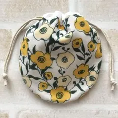 まんまる巾着 ＊ ハンドメイド【110】