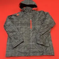 DESCENTE スノーボードジャケット チェック柄　サイズMのサムネイル