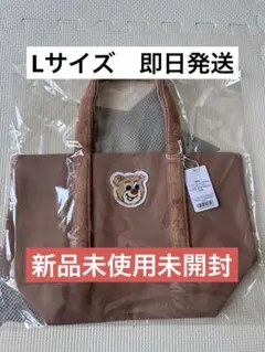 FEILER オールドテディ　ワッペントートバッグ　 Lサイズ