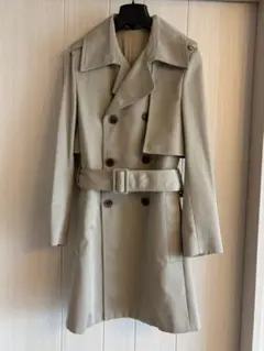 Dior homme トレンチコート サイズ44 ネイビー - メルカリ