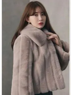 【タグ付き】Herlipto_Winter Love Faux Fur Coat