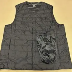 ユニクロ WARM PADDED メンズベスト　XL ネイビー