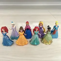 ディズニープリンセス　マジックリップ　8体SET