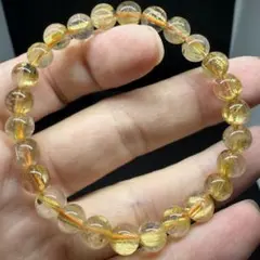 037ゴールドタイチンルチルクォーツ