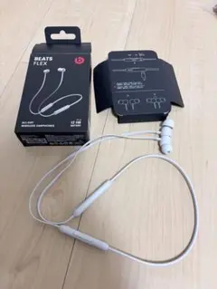 Beats Flex ワイヤレスイヤホン スモークグレイ 箱・イヤーチップ付