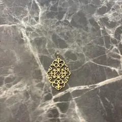 agete K10ネックレス チャーム