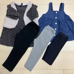 ベビー服 6点セット プティマインスカート、他