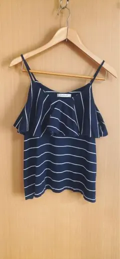 ボーダーキャミトップス★M 即購入禁止