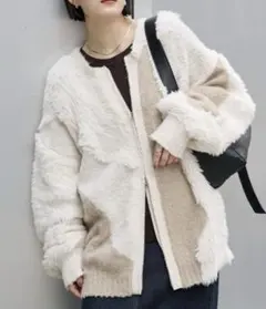 MONO-MART 2WAY ダブルジップカーディガン