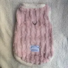 【新品】犬服　ピンク　Dカン付き　フリース　犬の服　XL