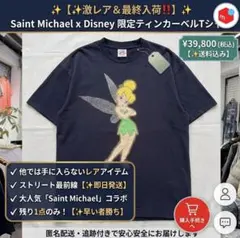 【フォロー割】Disney ティンカーベル セントマイケルTシャツ :sサイズのサムネイル