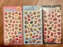 パワーパフガールズ 立体ステッカー まとめ売り 3枚セット