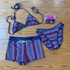 LOCO BOUTIQUEセパレート水着 ビキニ 3点セット＋インナーパンツのサムネイル