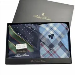 Brooks Brothers 紳士用ハンカチ＆タオルハンカチ　未使用　ギフト