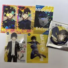 蜂楽廻 ブルーロック 展 エゴ展 缶バッジ 一番くじ ステッカー クリアカード