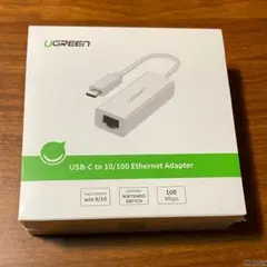 UGREEN USB C to LAN 有線LANアダプタ 100Mbps