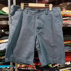 オールドネイビー コットンハーフパンツ　W36 ネイビーのサムネイル