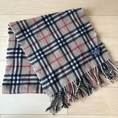 バーバリー　カシミア　マフラー