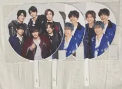 SixTONES カウコン うちわ3枚セット