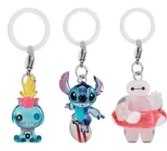 めじるしアクセサリー　ディズニー　summer ベイマックス スティッチ