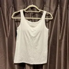 エアリズム ブラカップ付きタンクトップ M