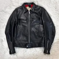 666 Leather Wear 本革 ダブルライダースジャケット 36 英国製 - メルカリ