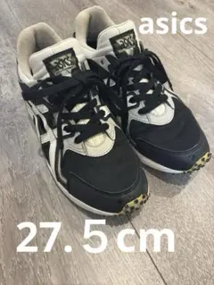 ASICS GEL スニーカー ブラック/ホワイト箱無し