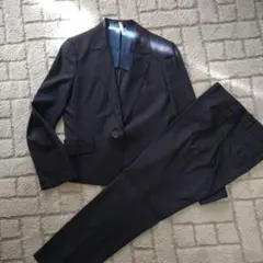 レディース　LES MUES ネイビービジネススーツ上下