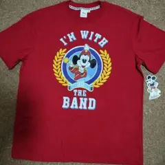 Macy's限定コラボ日本未発売 Mickey Mouse Tシャツ レッド Mのサムネイル