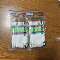 ファミマ　ラインソックス 2026春の色 22-25cm