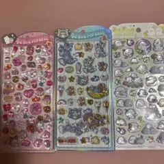 新品未開封うるちゅるポップシール 　トムとジェリー、うさぎ、シマエナガ［正規品］