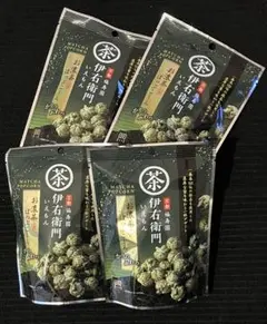 京都 福寿園 伊右衛門 お濃茶蜜ぽっぷこーん 4袋セット