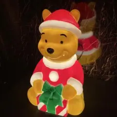 くまのプーさん　イルミネーション　サンタクロース