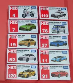トミカ　まとめ売り 白バイ　パトカー　JAF など