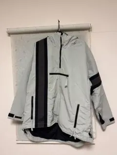 フード付きスノーボードウェア グレー