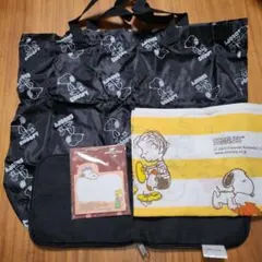 スヌーピー エコバッグと手ぬぐいセットのサムネイル