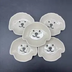 Century 犬型 小皿 5枚セットのサムネイル