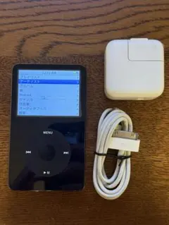 ち*ち様 Apple iPod 30GB 本体 充電器付き 美品 訳ありのサムネイル