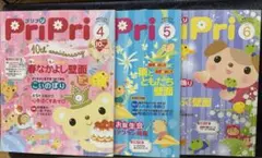 PriPri プリプリ 保育雑誌 2010年 4月・5月・6月 3冊セット