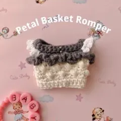 Petal basket rompers③のサムネイル