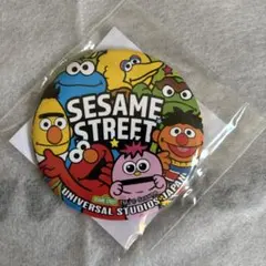 USJセサミストリート 缶バッジ