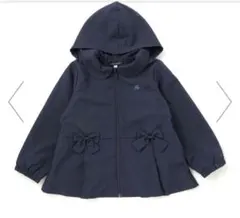 新品BEBE べべ　ウインドブレーカー　アウター　ジャンパー　130ネイビーのサムネイル
