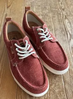 Vans ワインレッド スニーカー　デッキシューズ　新品　未使用　バンズ