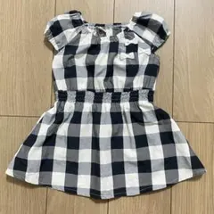 ギンガムワンピース 90cm ベビー服 ベビー